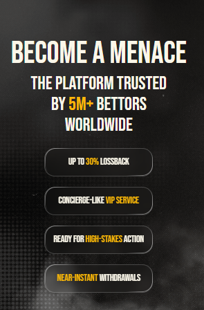 Menace Registrace